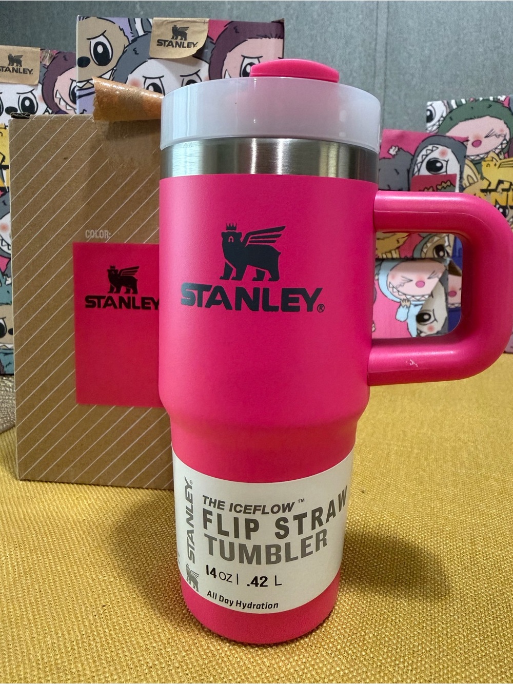 Stanley 14oz Flip Straw Tumbler - Pink